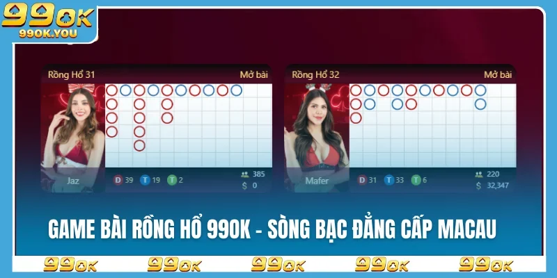 Game bài Rồng Hổ