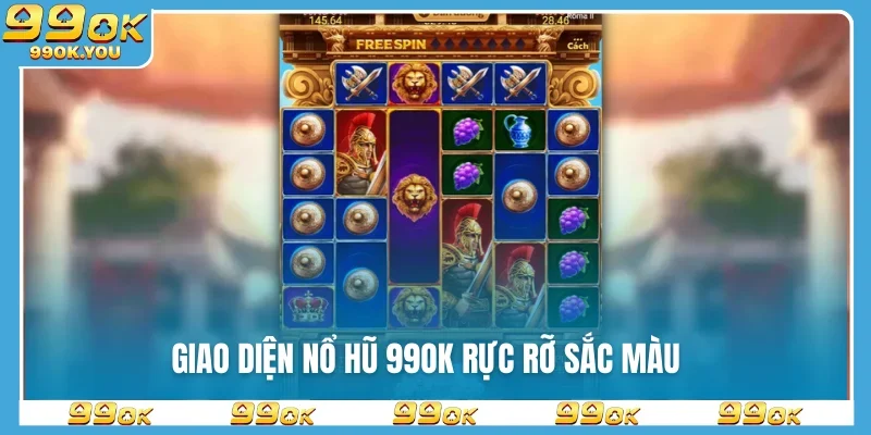 Giao diện nổ hũ 99OK rực rỡ sắc màu